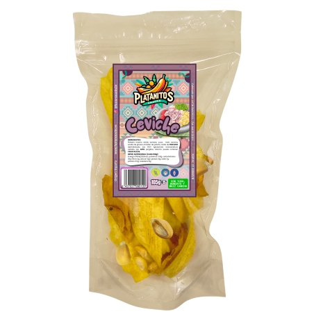 Platanitos Ceviche | FusionSnack – Snack artesanal con sabor a ceviche