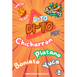 D-To Di-To Spicy – 15 Bags | FusionSnack – Handcrafted mix with smoky spicy flavor