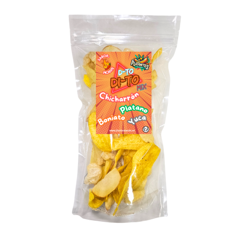 D-To Di-To Épicé – 15 sachets | FusionSnack – Mélange artisanal de chips au goût fumé et épicé